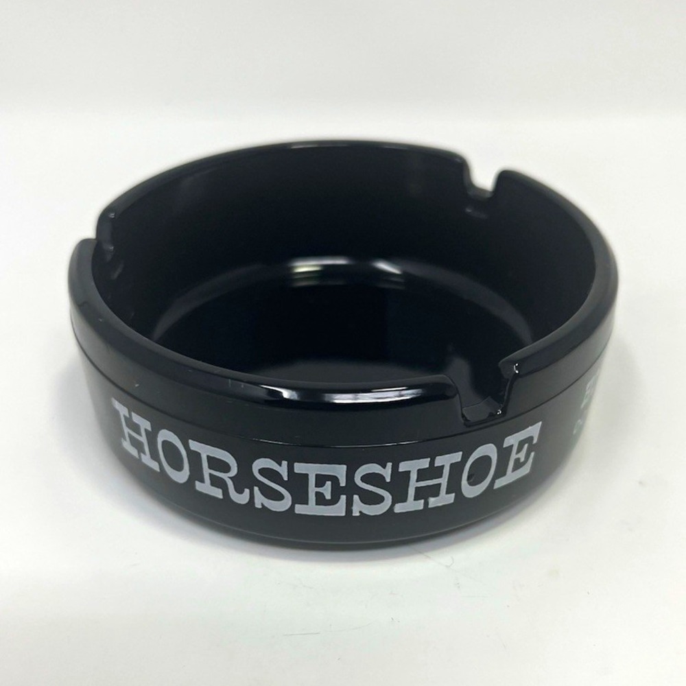 Horseshoe Hotel Casino Downtown Las Vegas Black Ashtray Casino Theme